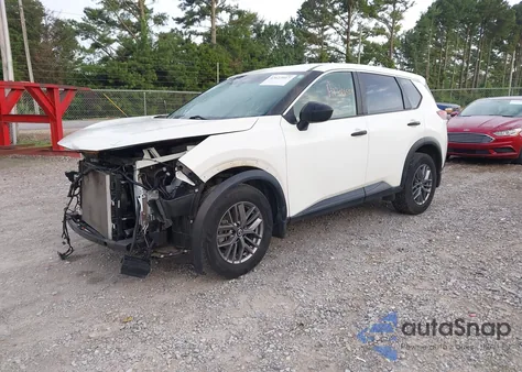2021 Nissan Rogue S Fwd z USA, uszkodzony, nr VIN JN8AT3AA2MW001114